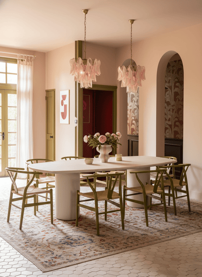 Fuchsia Chandelier
