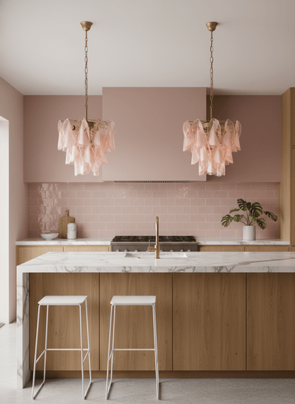 Fuchsia Chandelier