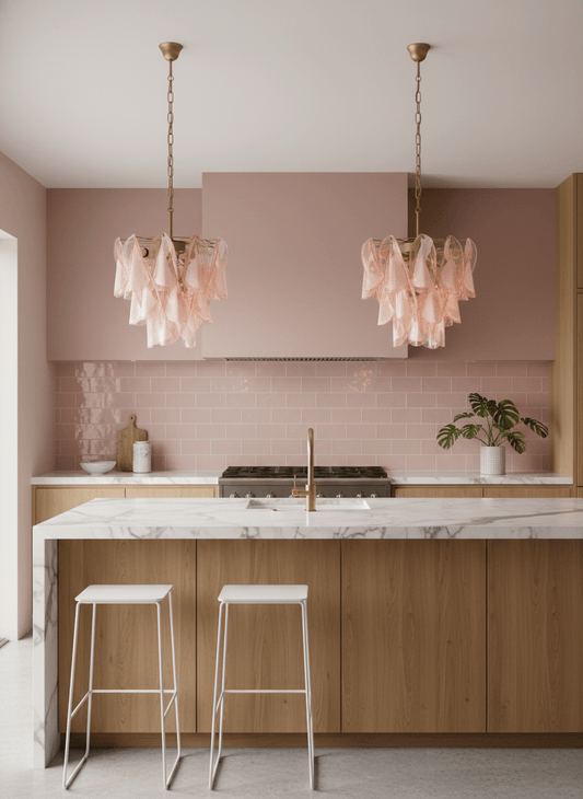 Fuchsia Chandelier