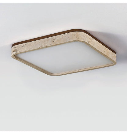 Calden Travertine Ceiling Lamp