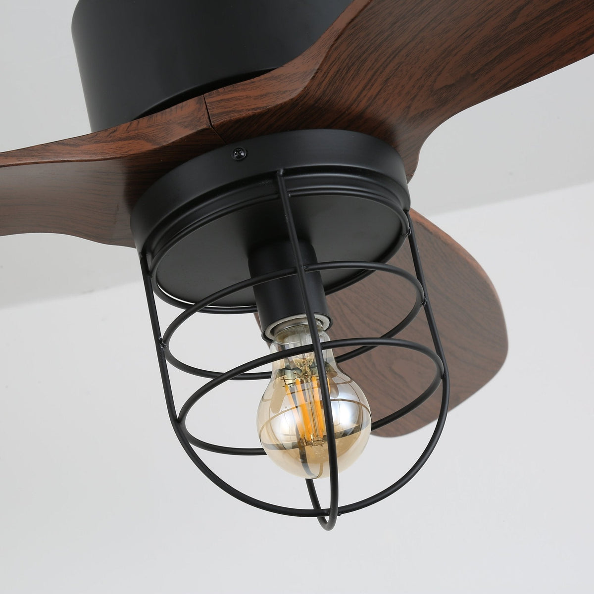 Caldor Industrial Ceiling Fan Light