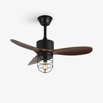 Caldor Industrial Ceiling Fan Light