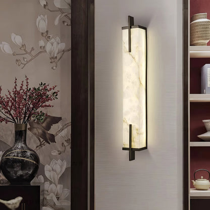 Calliope Alabaster Wall Sconce