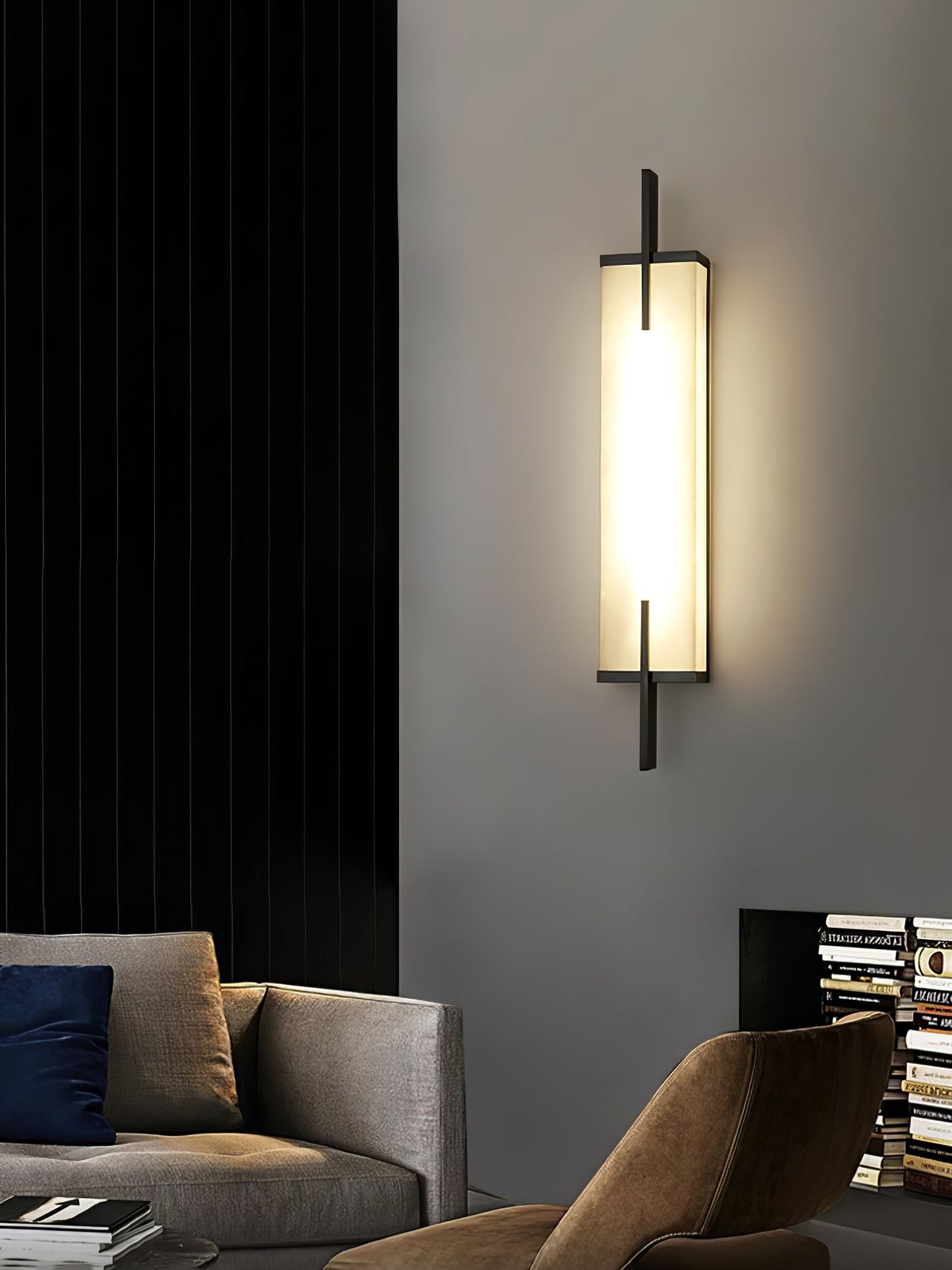 Calliope Alabaster Wall Sconce