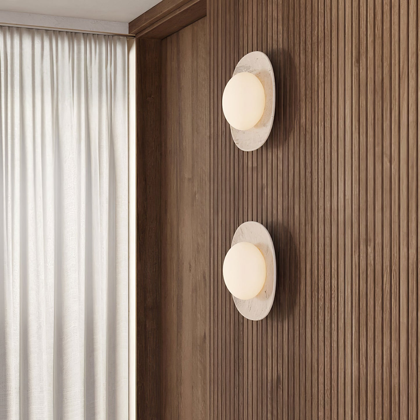 Carrara Cusp Sconce