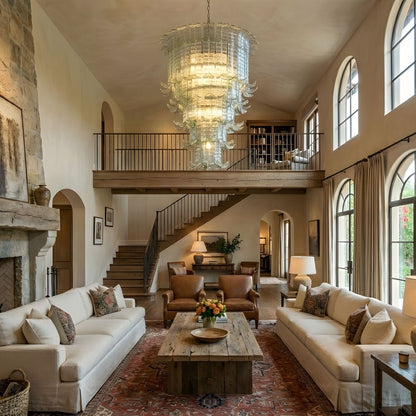 Cascade Murano Chandelier