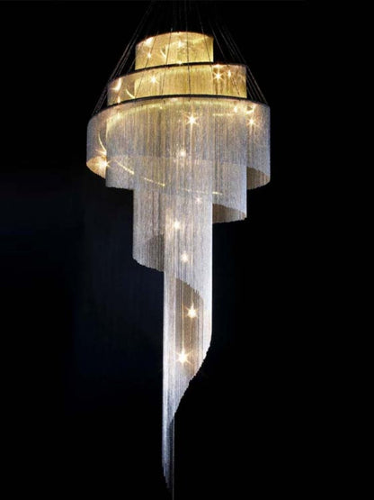 Celestial Twist Chandelier