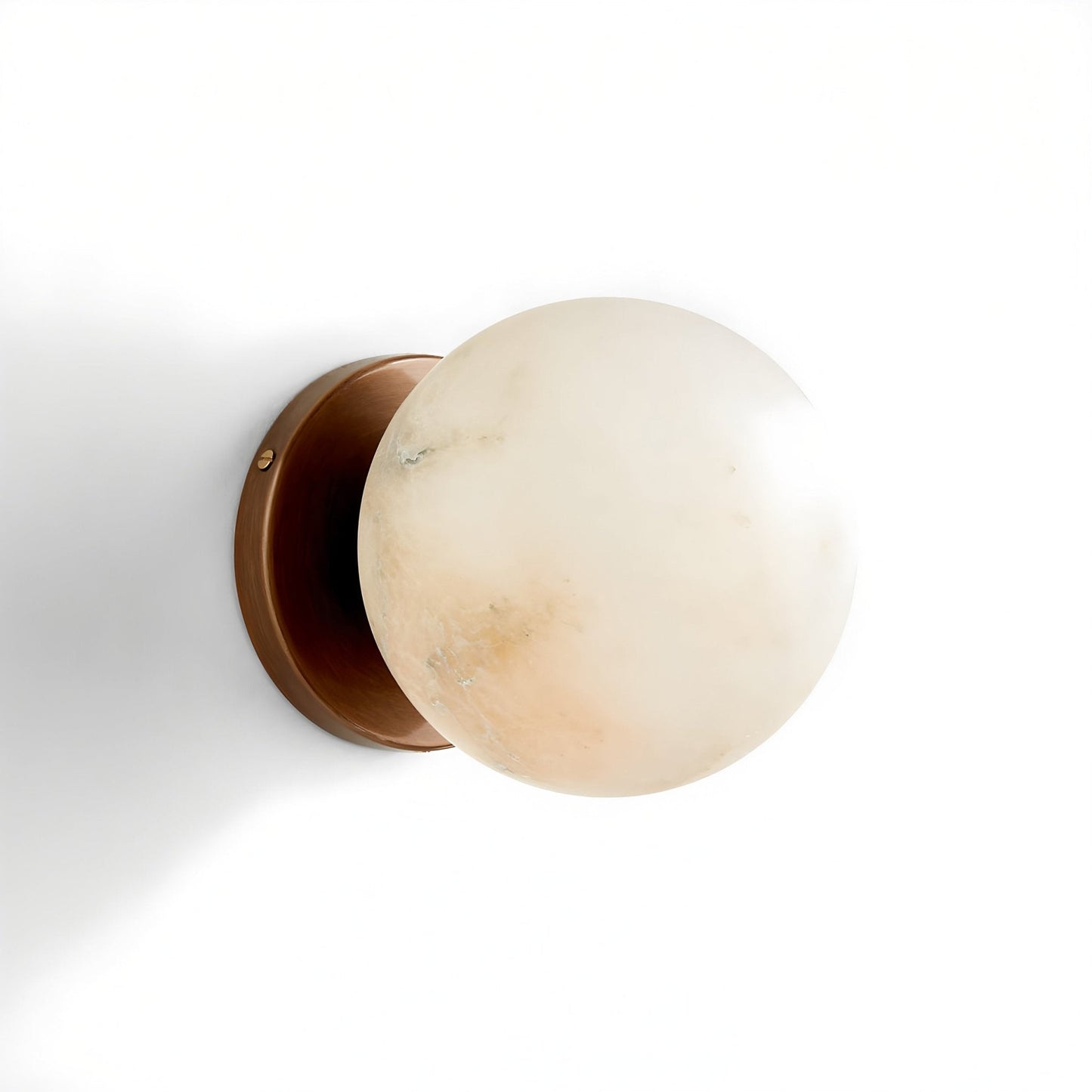 Celestial Double Alabaster Sconce