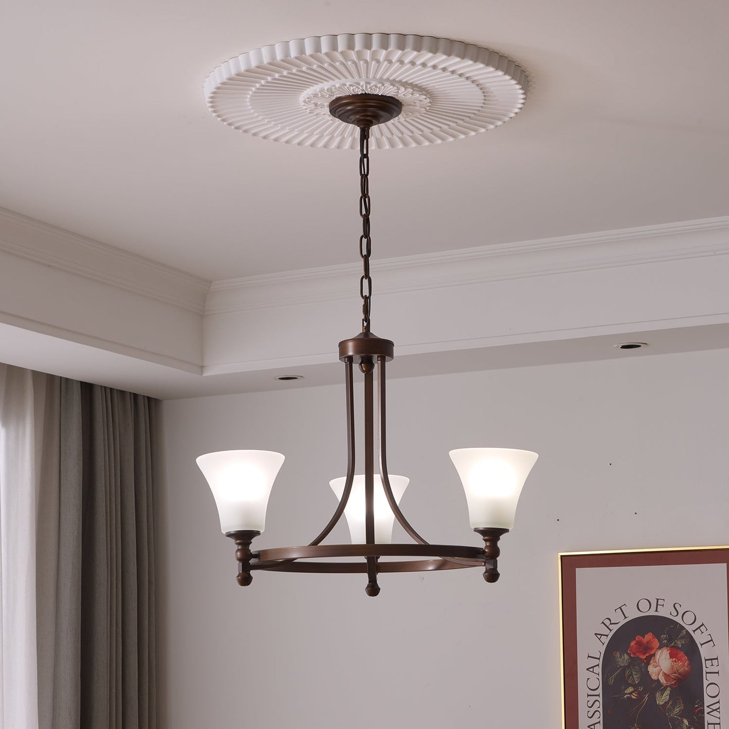 Celestine Glow Chandelier