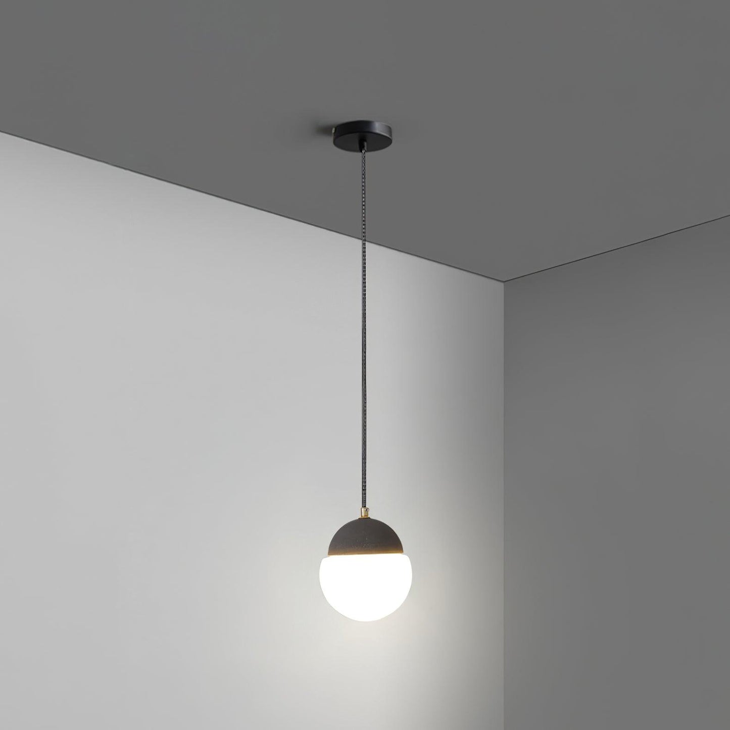 Cement Eclipse Pendant Lamp