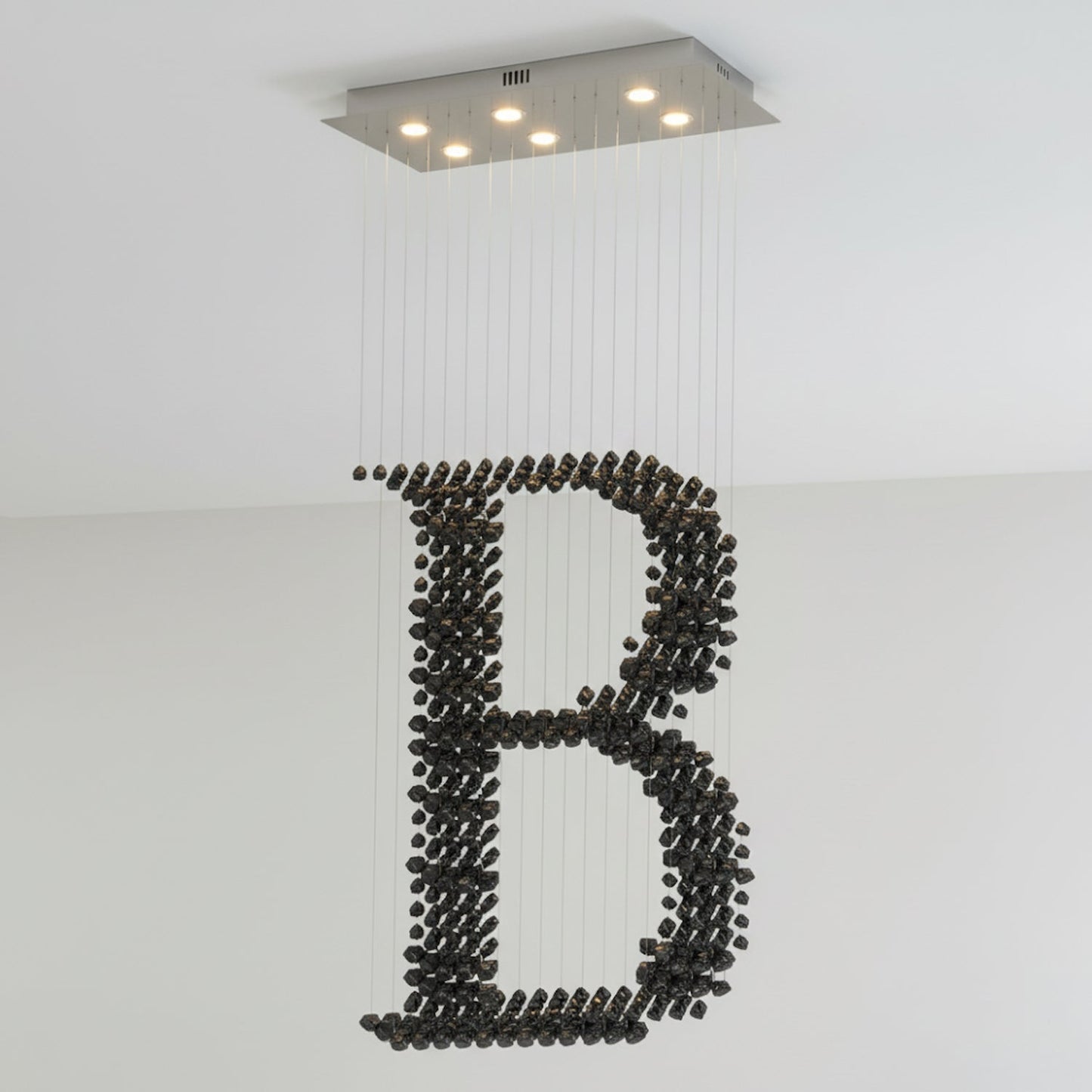 Charcoal Chandeliers B