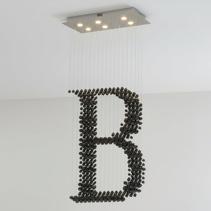Charcoal Chandeliers B