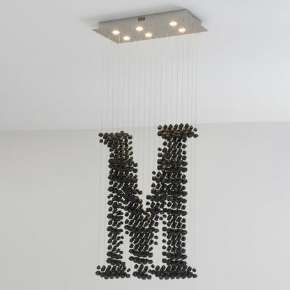 Charcoal Chandeliers M