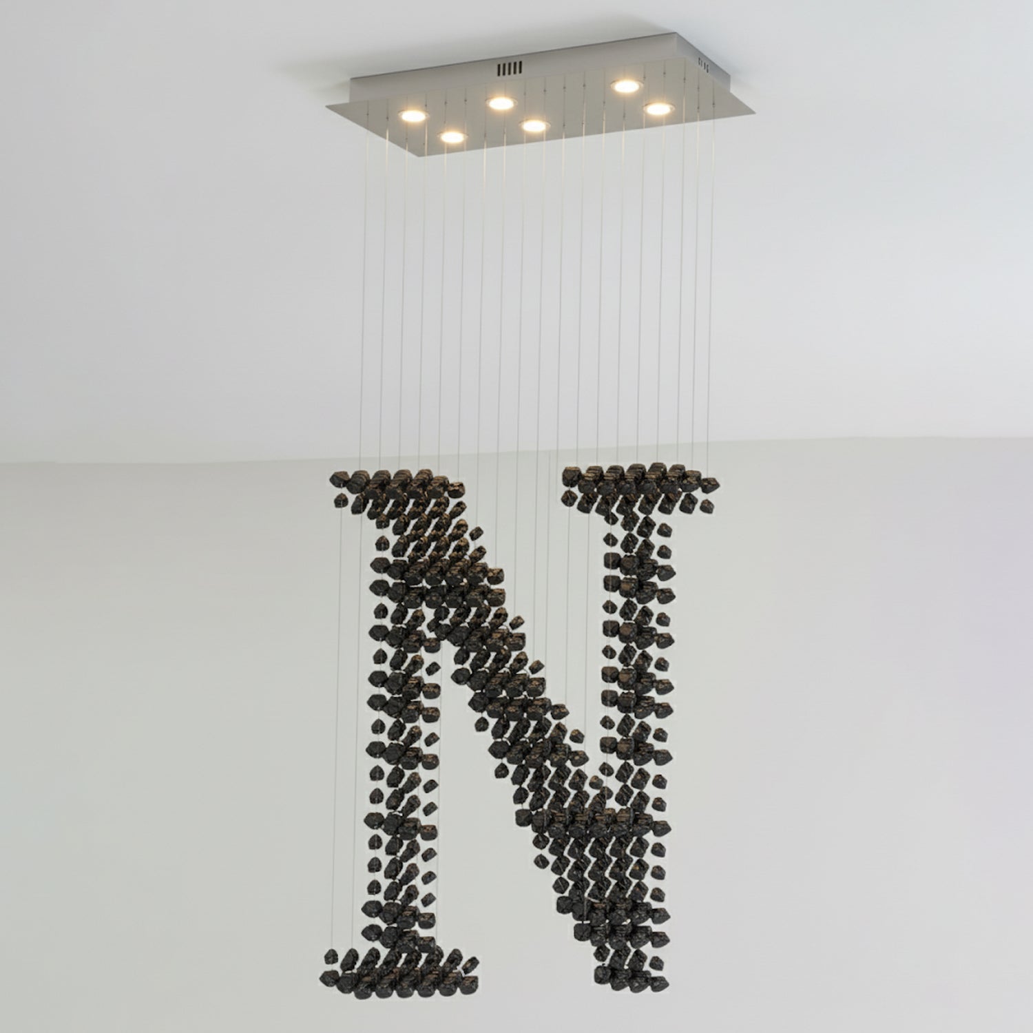 Charcoal Chandeliers N