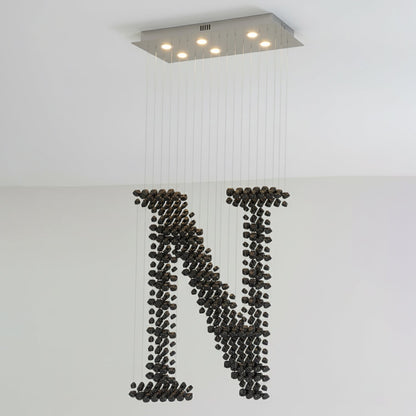 Charcoal Chandeliers N
