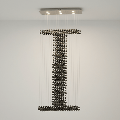 Charcoal Chandeliers I