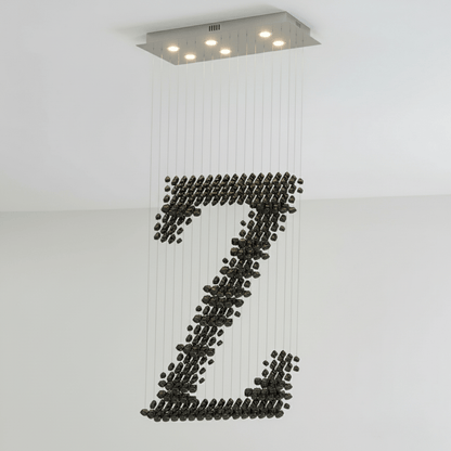 Charcoal Chandeliers Z