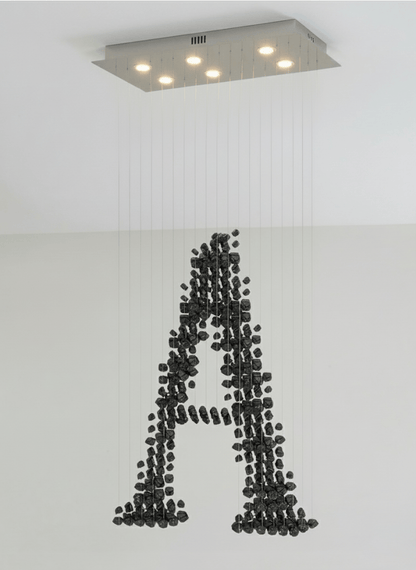 Charcoal Chandeliers A