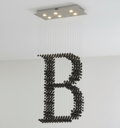 Charcoal Chandeliers B