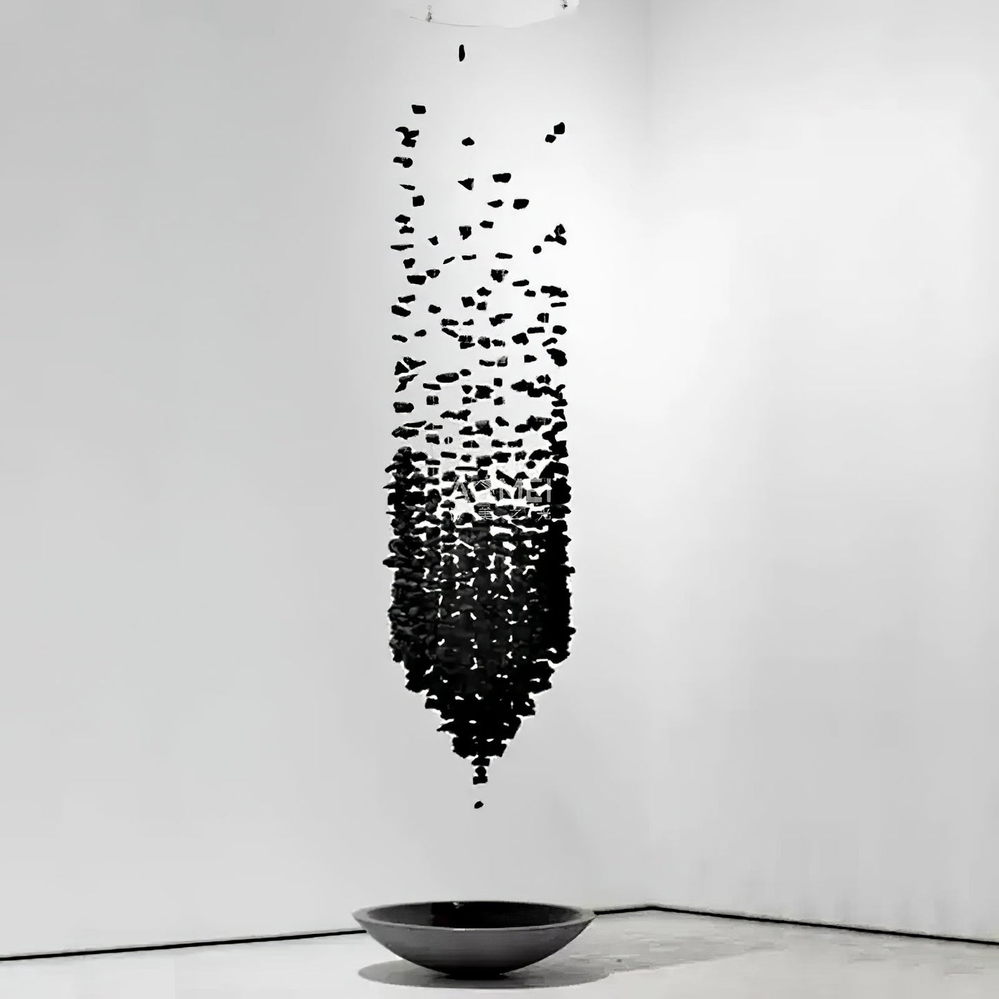 The Charcoal Halo LED Chandelier | Custom Size & Made-to-Order Lighting for Luxury Homes & Commercial Spaces
