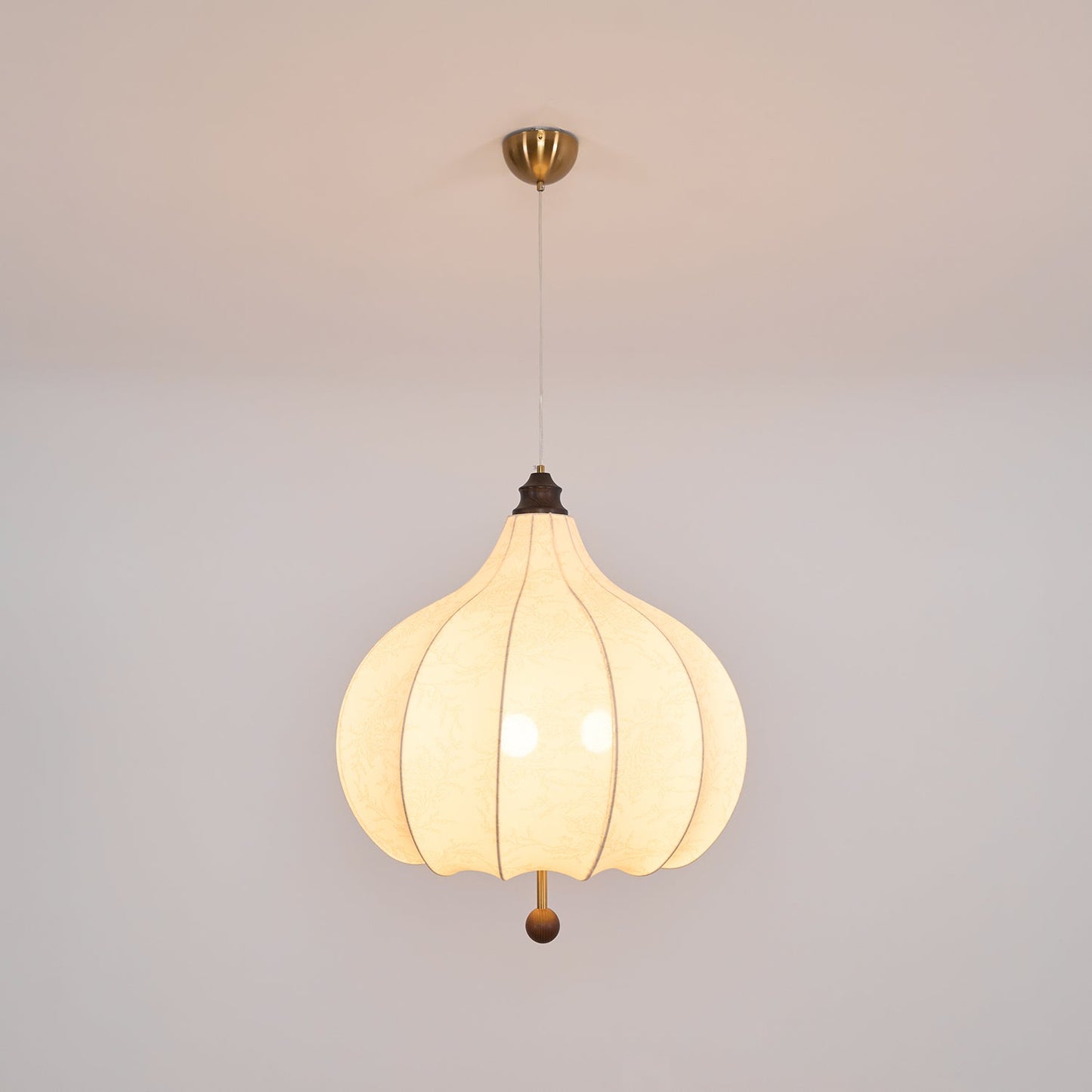 Chestnut Fabric Pendant Light