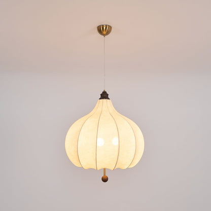 Chestnut Fabric Pendant Light