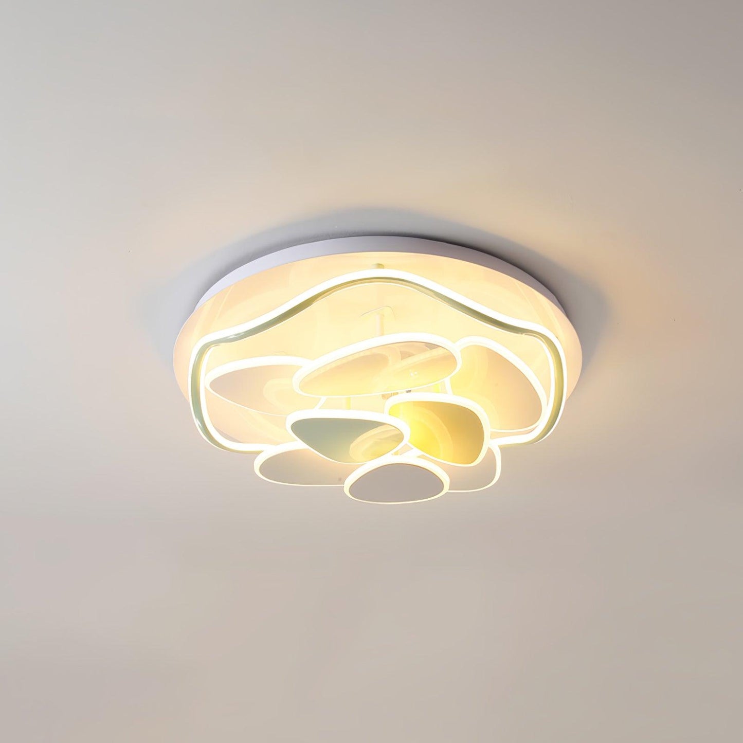 Colorful Cloud Round Ceiling Lamp