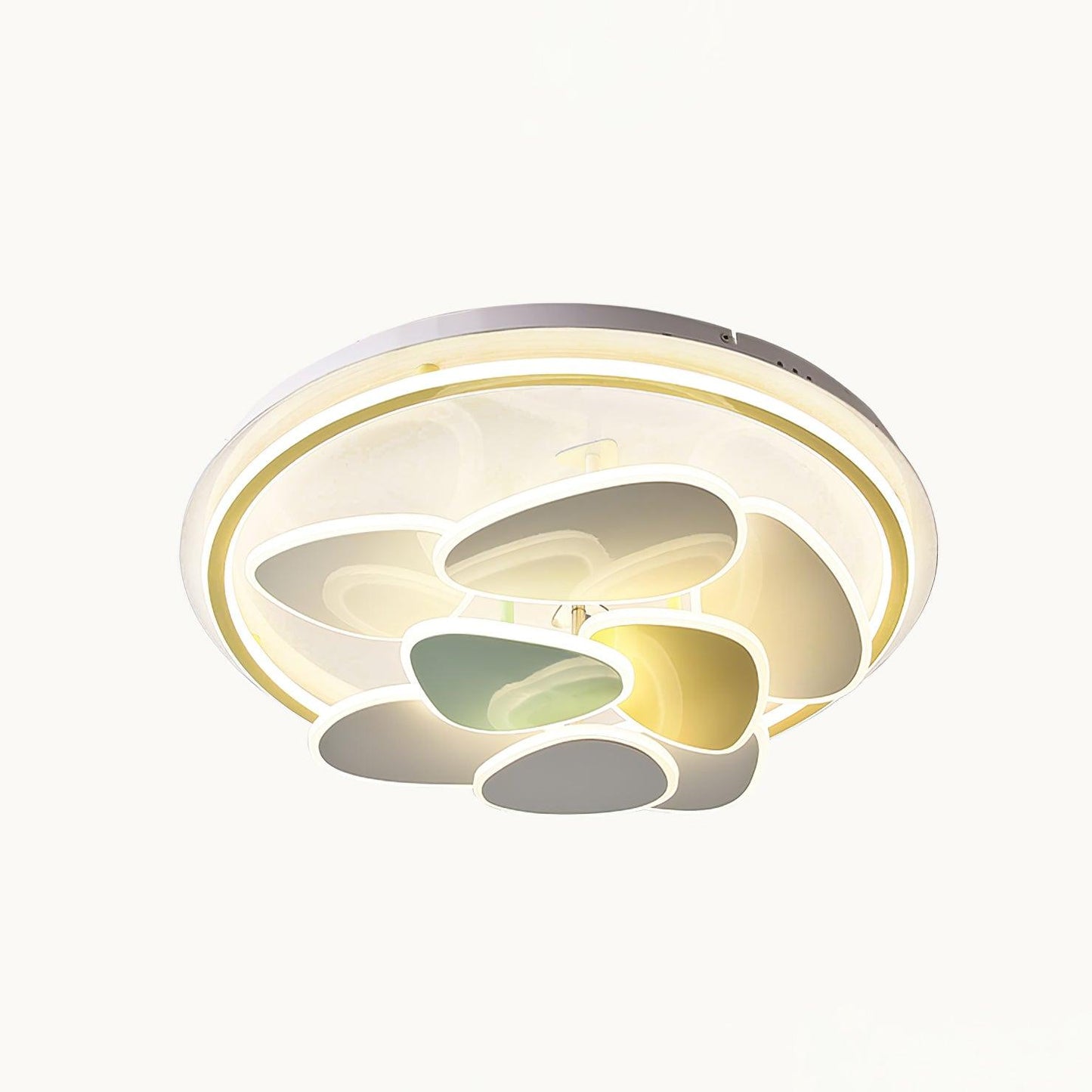 Colorful Cloud Round Ceiling Lamp
