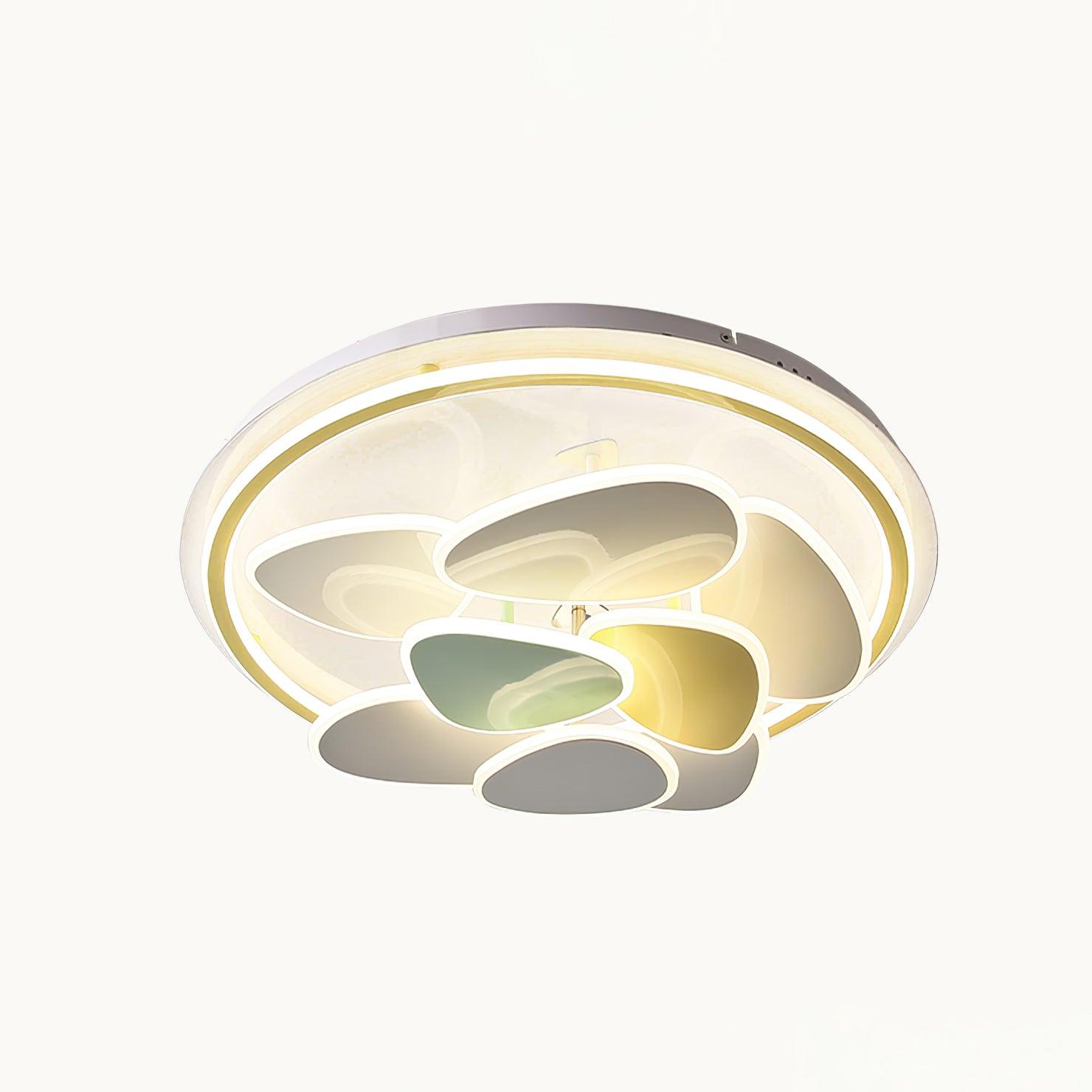 Colorful Cloud Round Ceiling Lamp