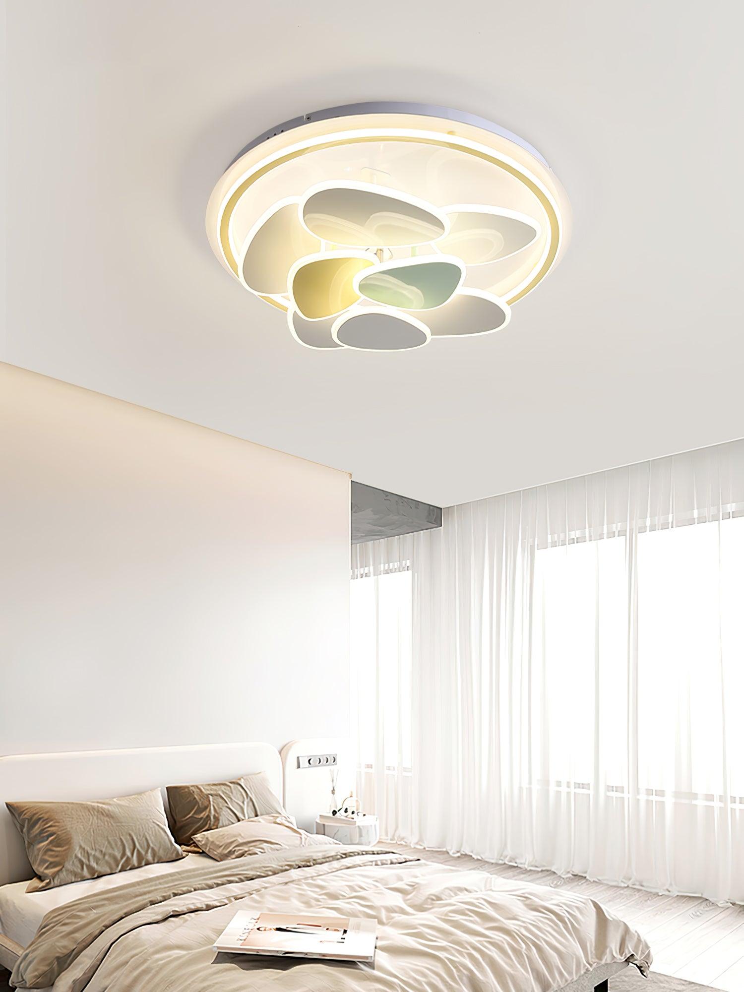Colorful Cloud Round Ceiling Lamp