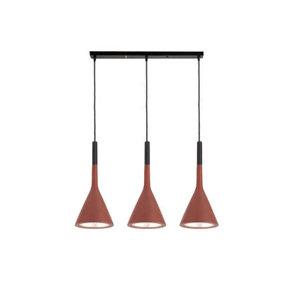 Conical Concrete Pendant Light