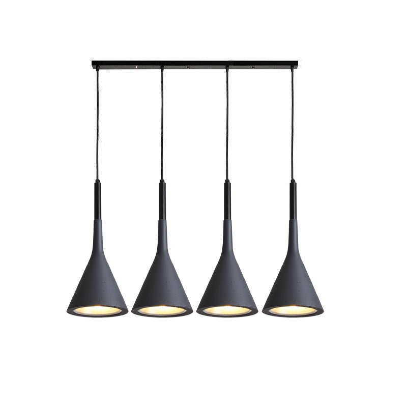 Conical Concrete Pendant Light