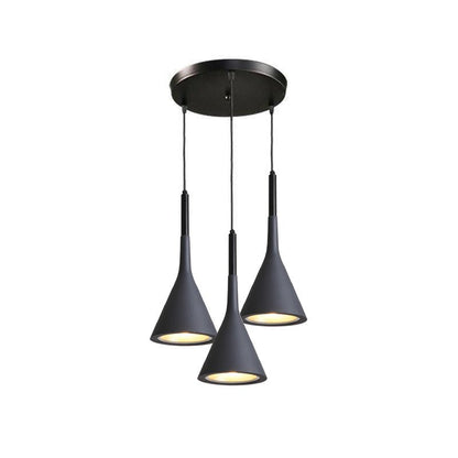 Conical Concrete Pendant Light
