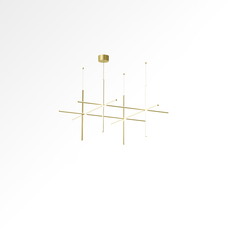 Gridline Linear Chandelier