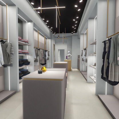 Gridline Linear Chandelier