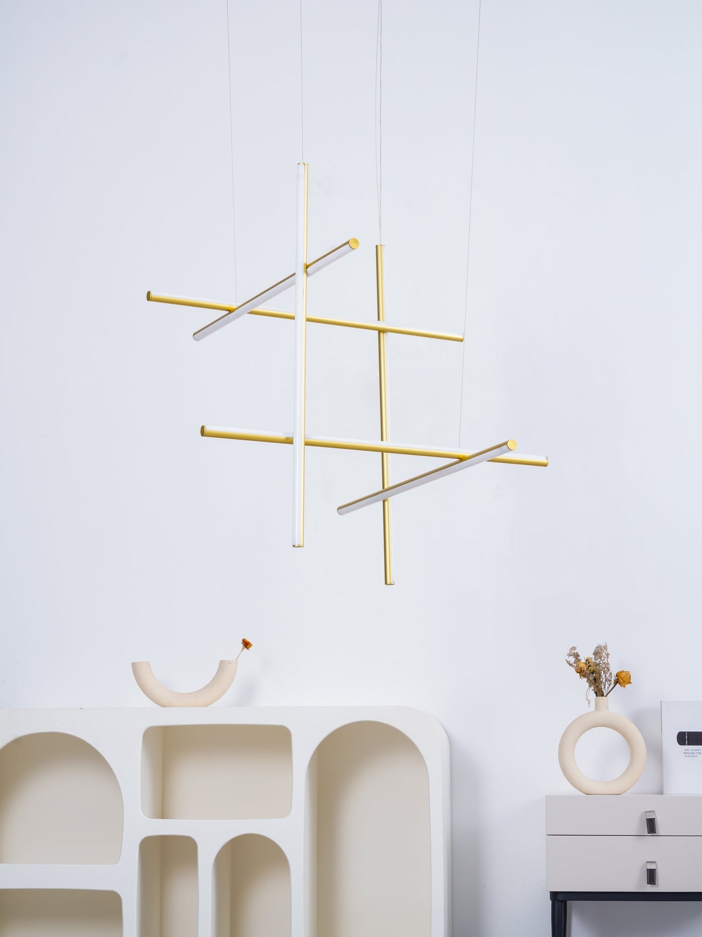 Gridline Linear Chandelier
