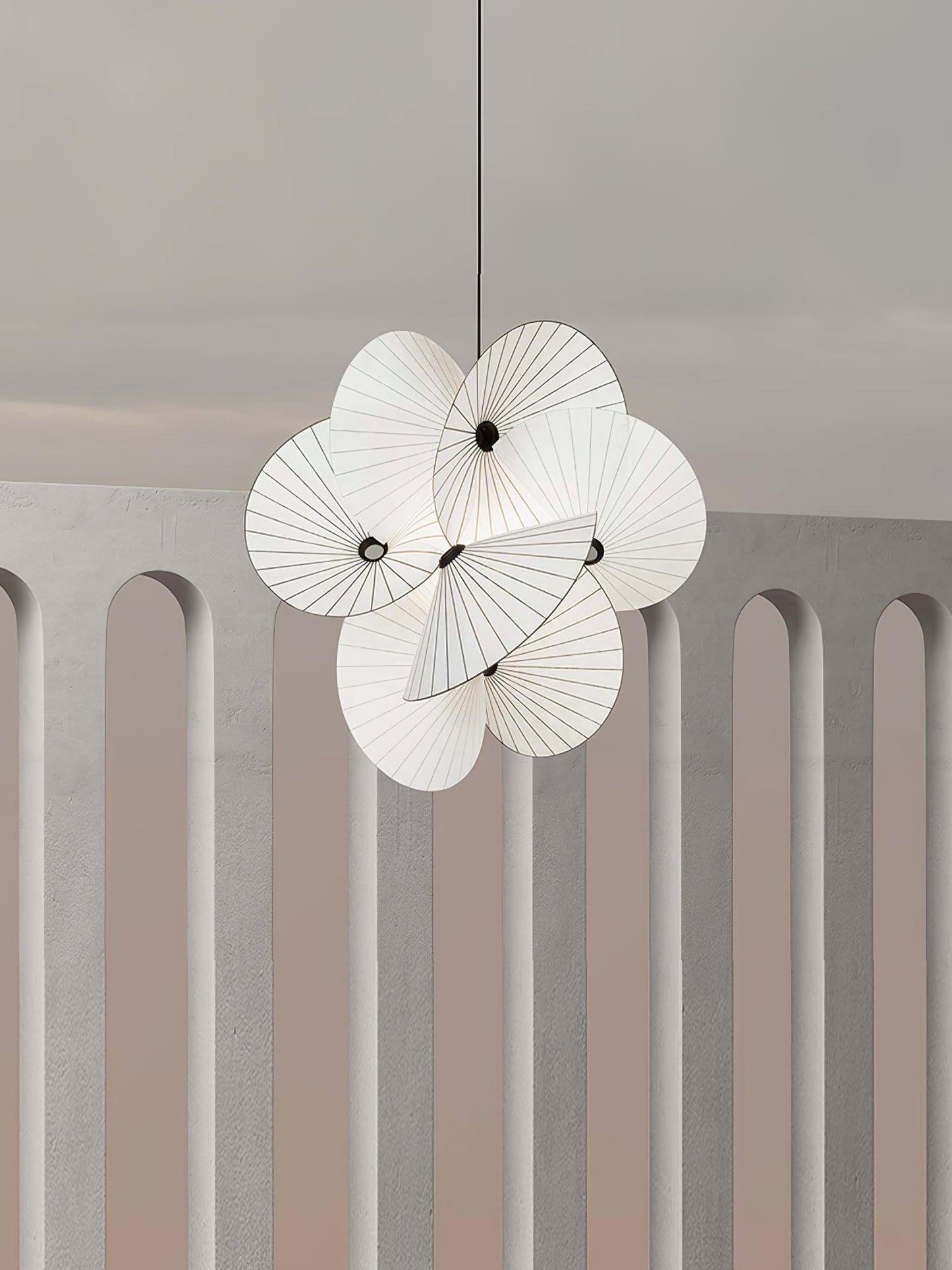 Cory Scalloped Pendant Light