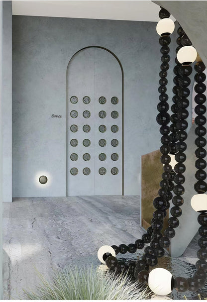 Cosmic Beads Chandelier