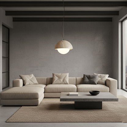 Crescent Glow Pendant Lamp
