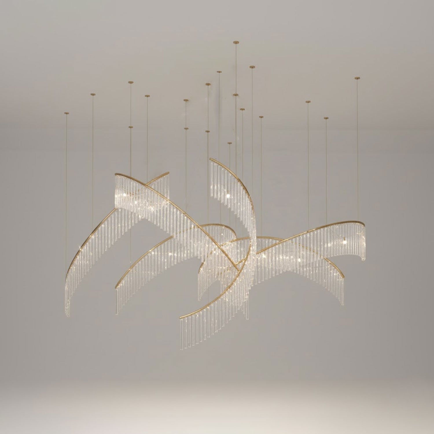 Rivella Cascade Fringe Chandelier
