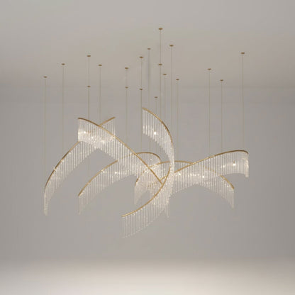 Rivella Cascade Fringe Chandelier
