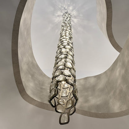 Crystal Mosaic Chandelier