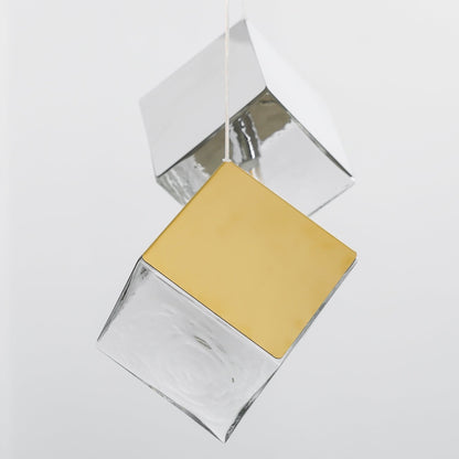 Cubic Luster Cascade Chandelier