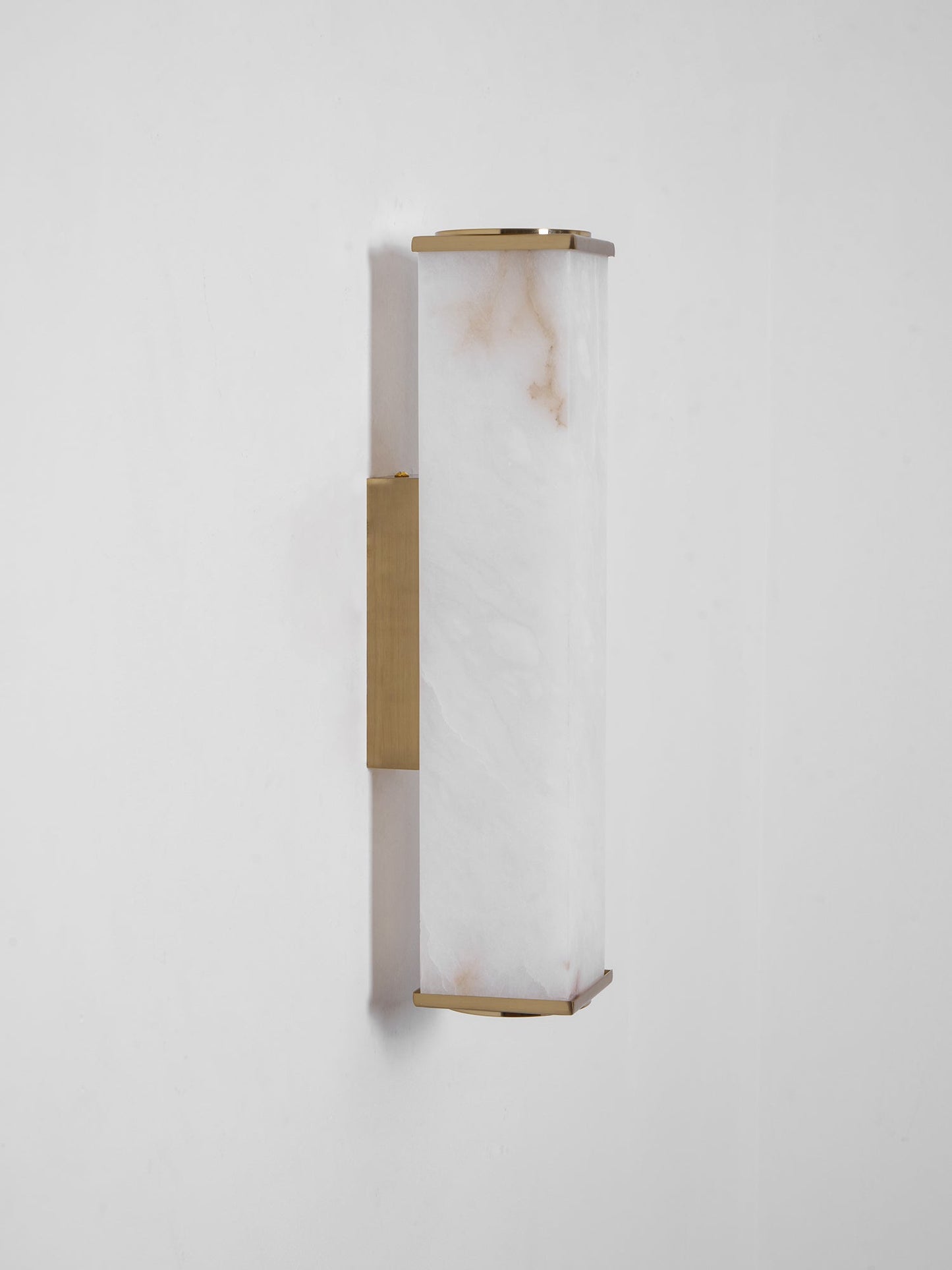 Cuboid Alabaster Wall Light