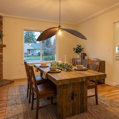 Curve Wooden Pendant Lamp