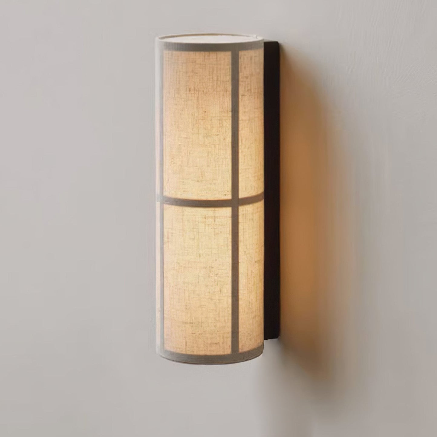 Cylinder Fabric Wall Lamp