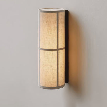 Cylinder Fabric Wall Lamp