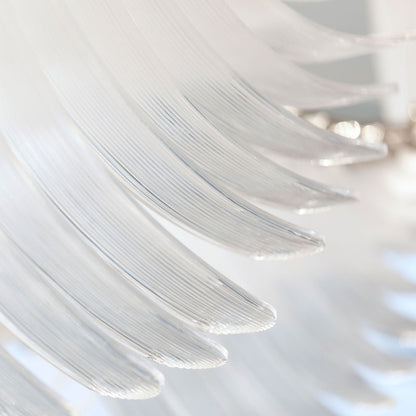 The Bird Feather Wings LED Chandelier | Custom Size & Made-to-Order Lighting for Luxury Homes & Commercial Spaces