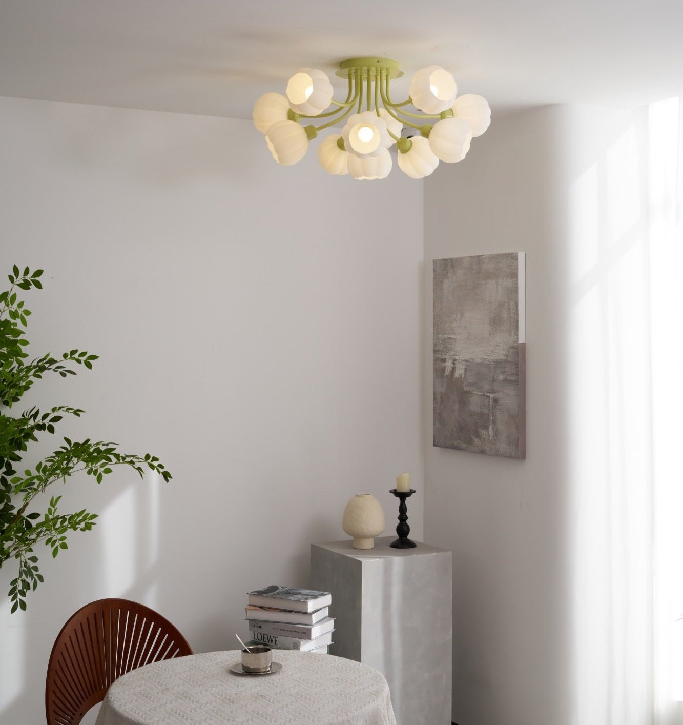 Pumpkin Matcha Ceiling Lamp