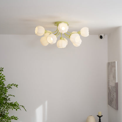 Pumpkin Matcha Ceiling Lamp
